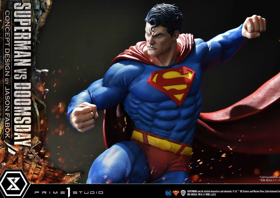 Superman - Superman vs Doomsday 1/3 Scale Diorama Statue