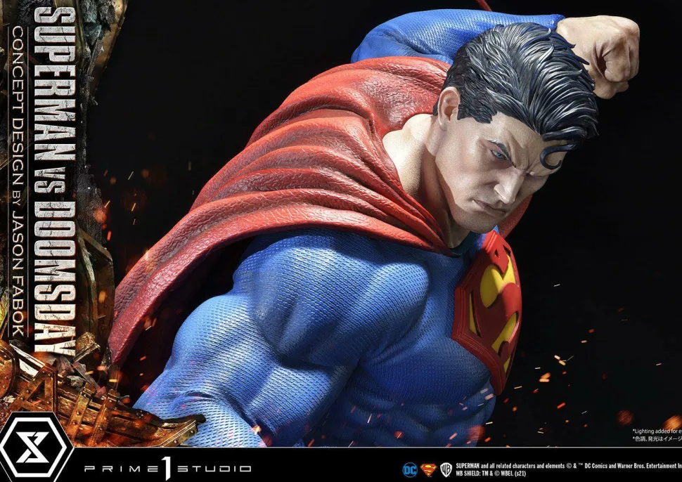 Superman - Superman vs Doomsday 1/3 Scale Diorama Statue