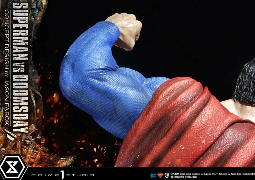 Superman - Superman vs Doomsday 1/3 Scale Diorama Statue