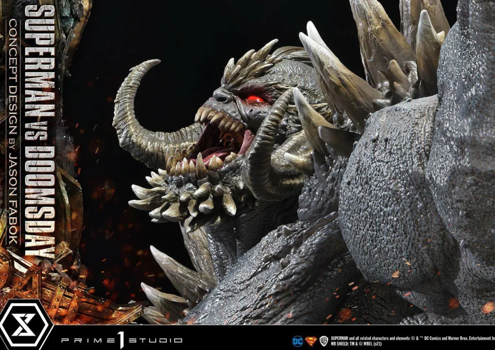 Superman - Superman vs Doomsday 1/3 Scale Diorama Statue