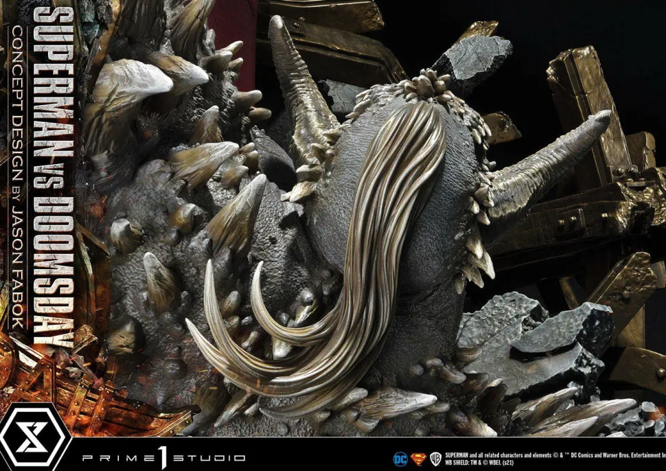 Superman - Superman vs Doomsday 1/3 Scale Diorama Statue