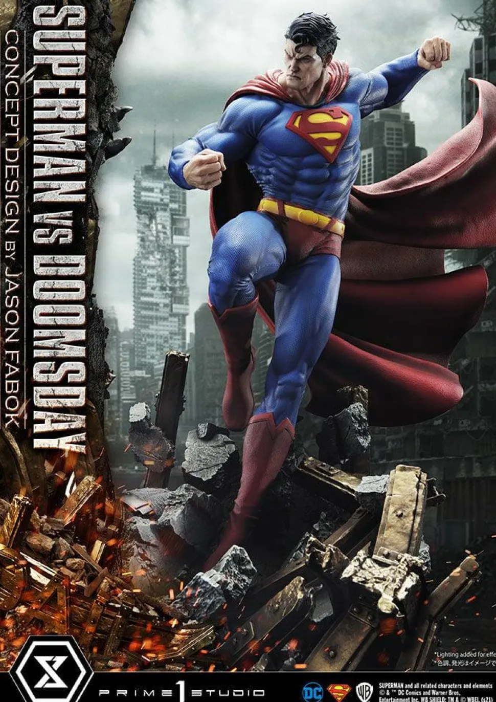 Superman - Superman vs Doomsday 1/3 Scale Diorama Statue