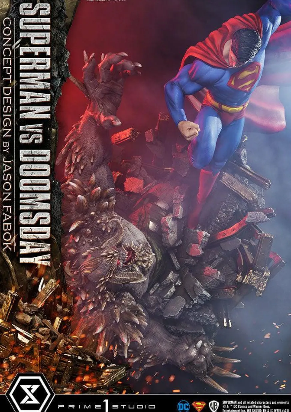 Superman - Superman vs Doomsday 1/3 Scale Diorama Statue