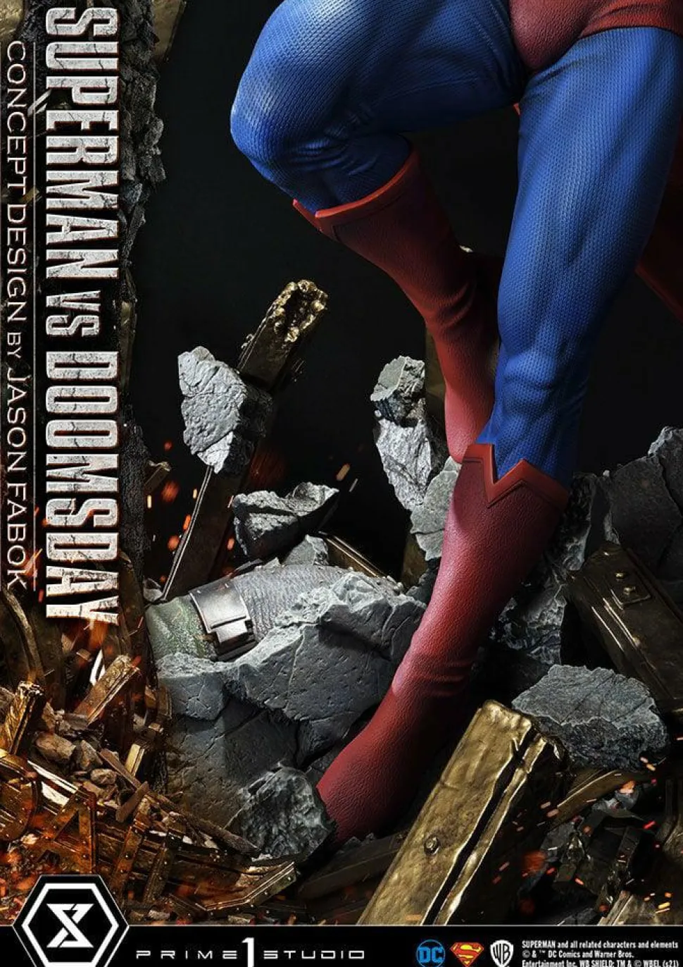 Superman - Superman vs Doomsday 1/3 Scale Diorama Statue
