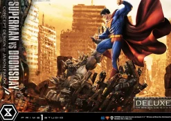 Superman - Superman vs Doomsday Deluxe 1/3 Scale Diorama Statue