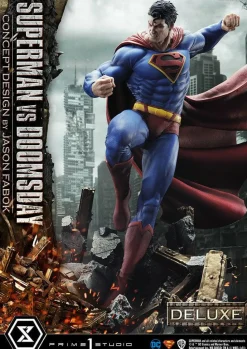 Superman - Superman vs Doomsday Deluxe 1/3 Scale Diorama Statue