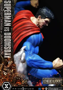 Superman - Superman vs Doomsday Deluxe 1/3 Scale Diorama Statue
