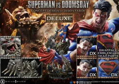 Superman - Superman vs Doomsday Deluxe 1/3 Scale Diorama Statue