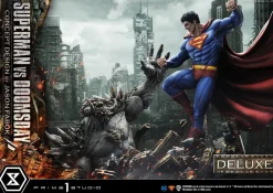 Superman - Superman vs Doomsday Deluxe 1/3 Scale Diorama Statue