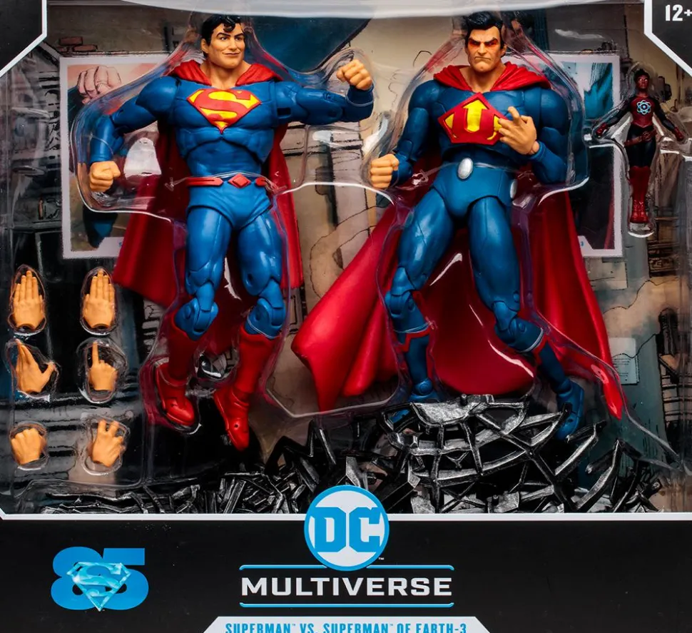 Superman - Superman vs. Superman of Earth-3 DC Multiverse 7" Scale Action Figure 2-Pack