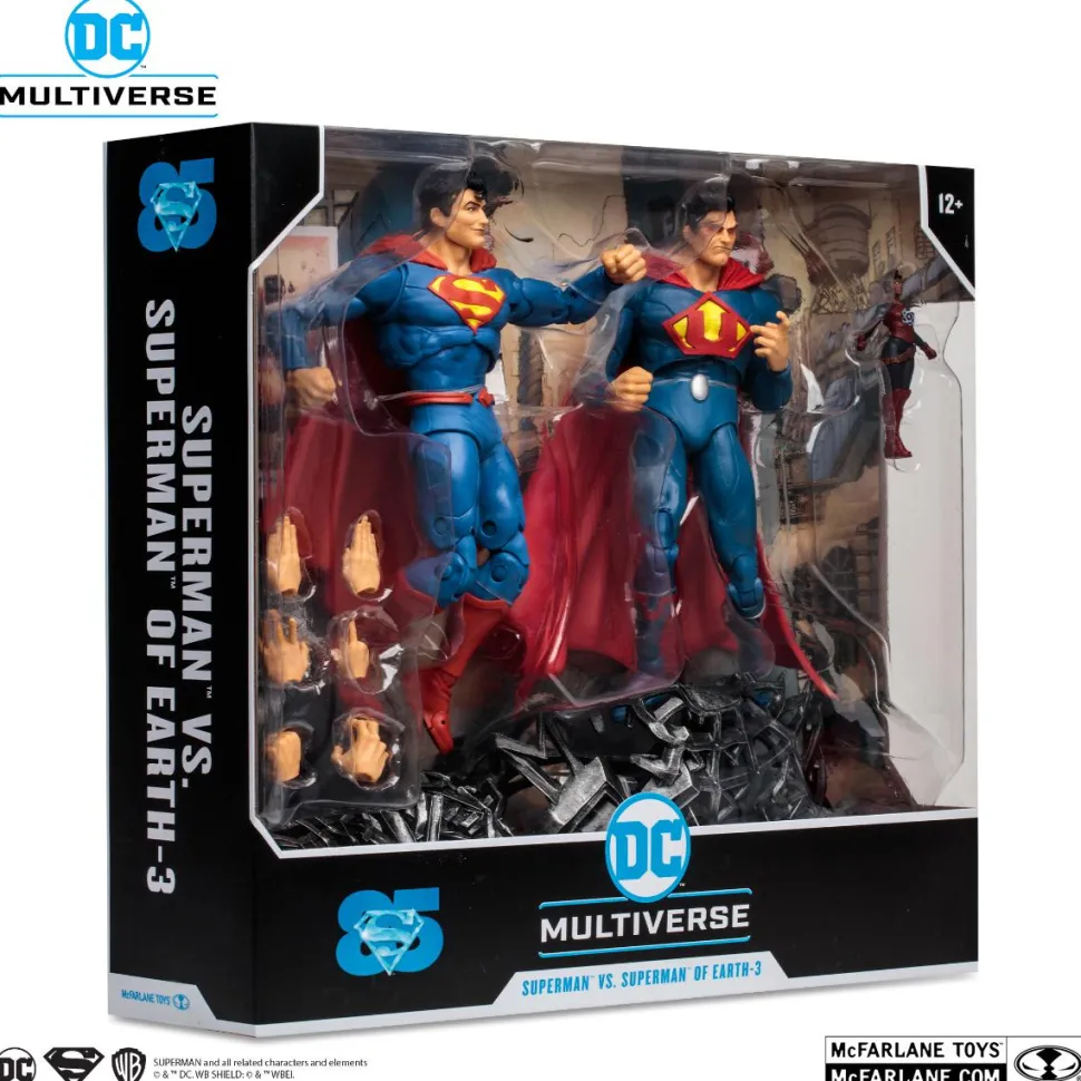 Superman - Superman vs. Superman of Earth-3 DC Multiverse 7" Scale Action Figure 2-Pack