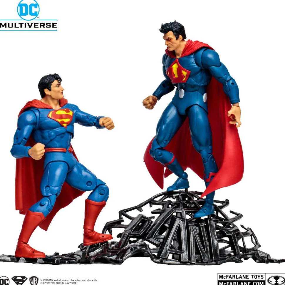 Superman - Superman vs. Superman of Earth-3 DC Multiverse 7" Scale Action Figure 2-Pack