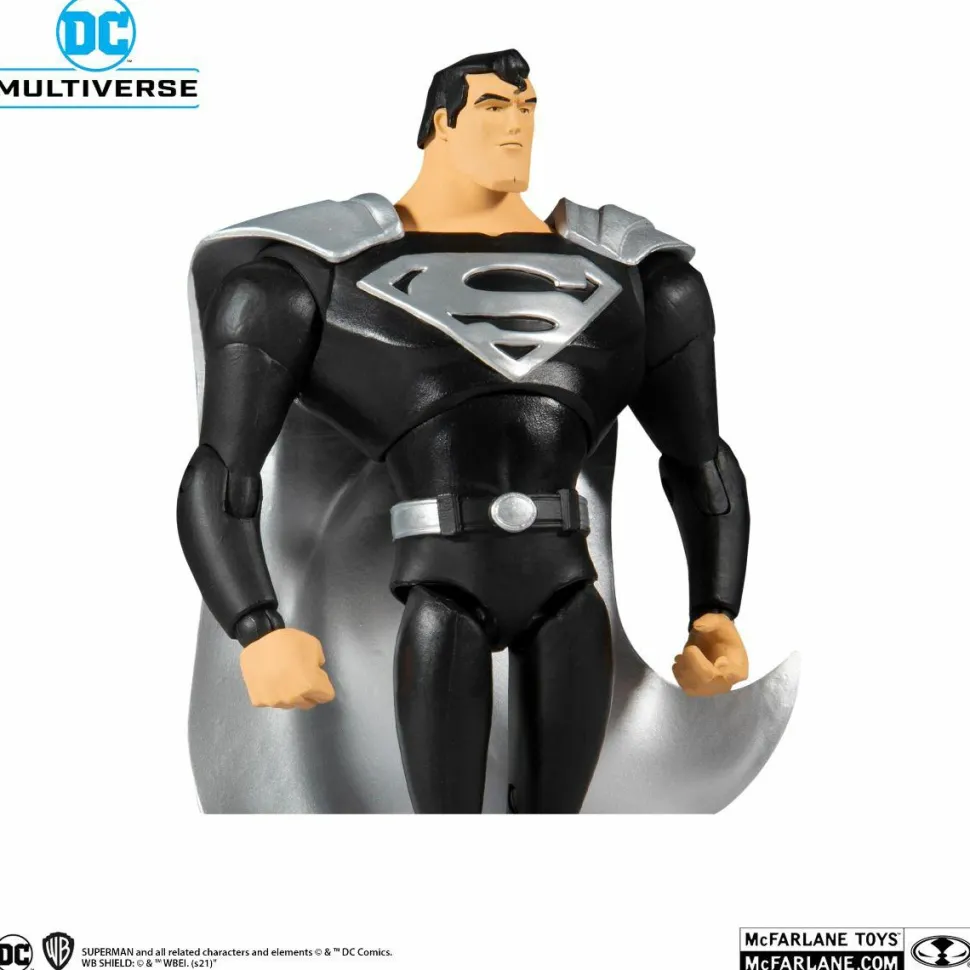 Superman: The Animated Series - Superman Black Suit Variant DC Multiverse 7” Scale Action Figure