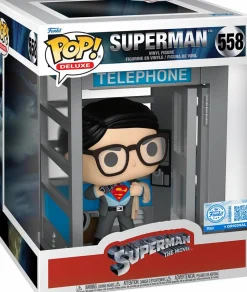 Superman: The Movie (1978) - Superman in Phone Booth Deluxe Pop! Vinyl Figure