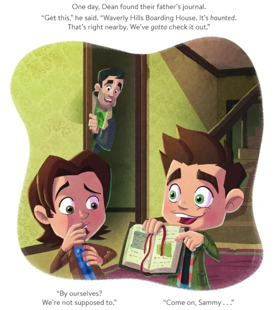 Supernatural - An Official Spooky Picture Book Hardcover Book