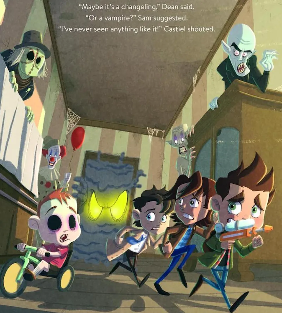Supernatural - An Official Spooky Picture Book Hardcover Book