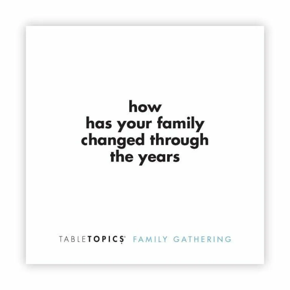 Tabletopics - Family Gathering Edition Card Game
