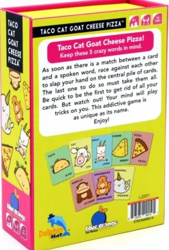 Taco Cat Goat Cheese Pizza - Card Game