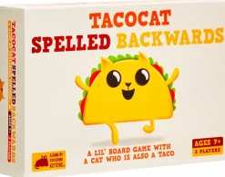 Tacocat Spelled Backwards - Card Game