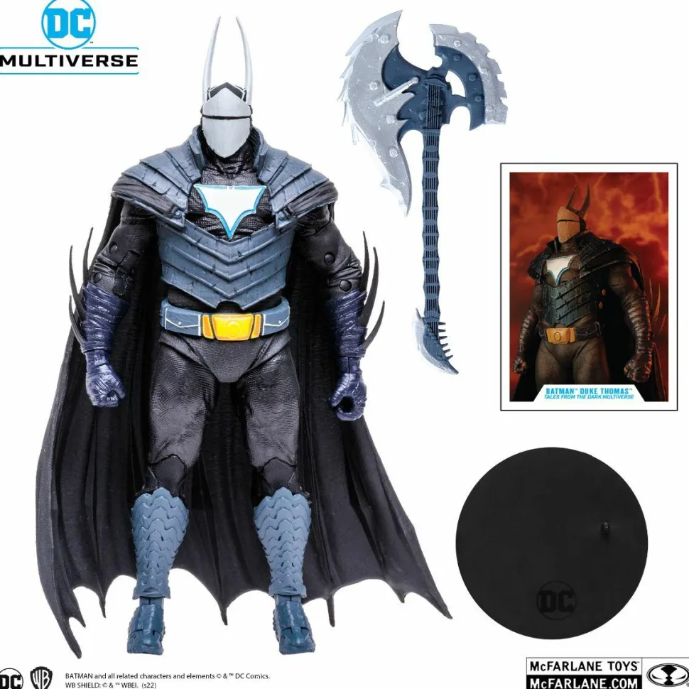 Tales From the Dark Multiverse - Batman (Duke Thomas) DC Multiverse 7” Scale Action Figure