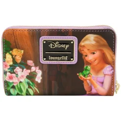 Tangled - Scenes 4” Faux Leather Zip-Around Wallet