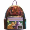 Tangled - Scenes 10” Faux Leather Mini Backpack