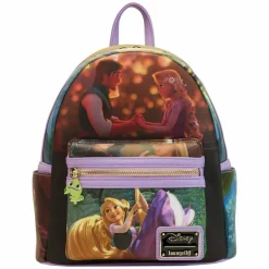 Tangled - Scenes 10” Faux Leather Mini Backpack