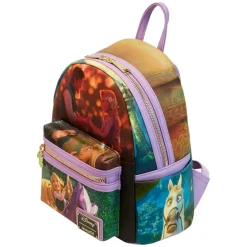 Tangled - Scenes 10” Faux Leather Mini Backpack