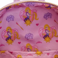 Tangled - Scenes 10” Faux Leather Mini Backpack