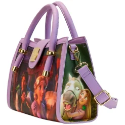 Tangled - Scenes 7” Faux Leather Crossbody Bag