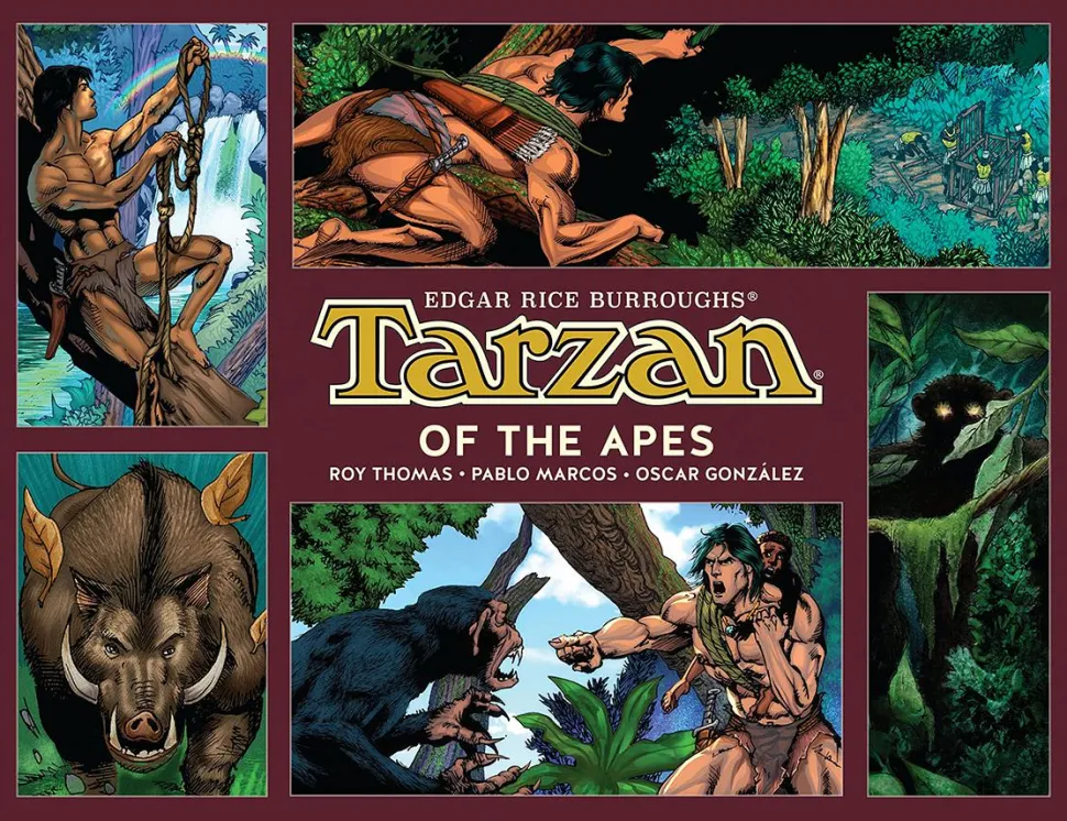 Tarzan - Edgar Rice Burroughs Tarzan of the Apes Volume 01 Hardcover Book