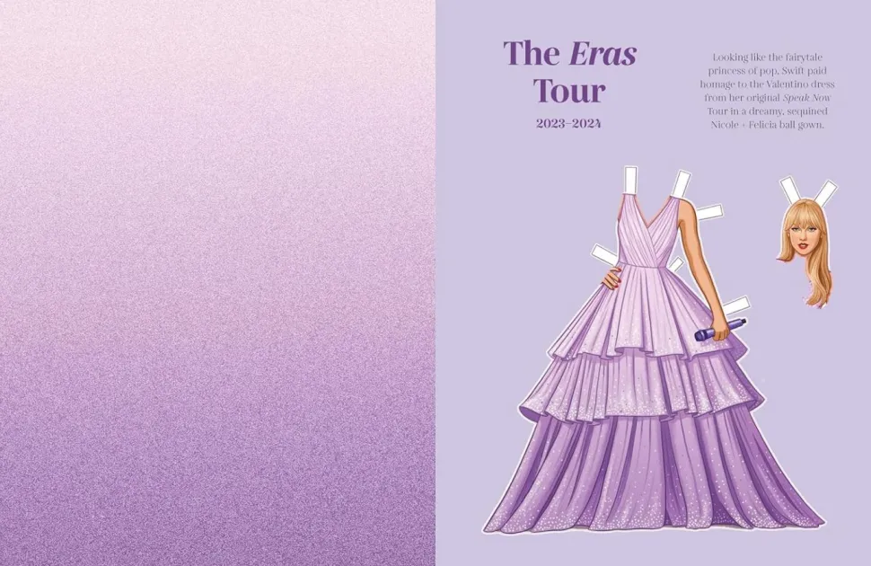 Taylor Swift - Dress Up Taylor Paperback Book