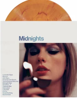 Taylor Swift - Midnights LP Vinyl Record (Blood Moon Marbled Vinyl)