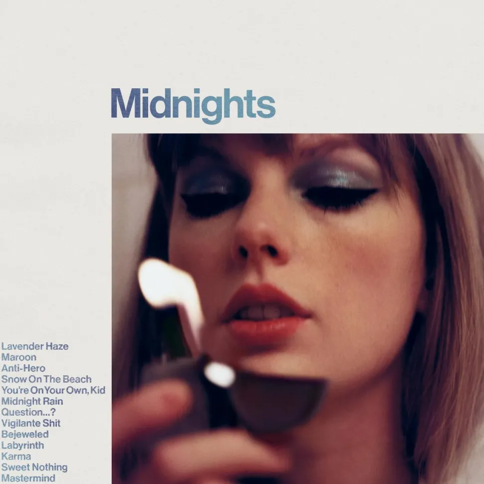 Taylor Swift - Midnights LP Vinyl Record (Blood Moon Marbled Vinyl)