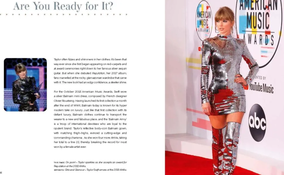 Taylor Swift - Taylor Swift and the Clothes She Wears Hardcover Book