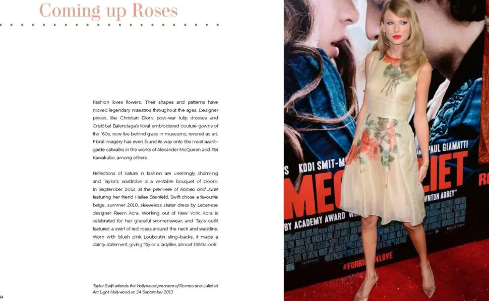 Taylor Swift - Taylor Swift and the Clothes She Wears Hardcover Book