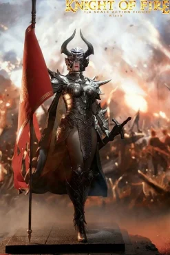 TBLeague - Knight of Fire Black Version 1/6th Scale Action Figure
