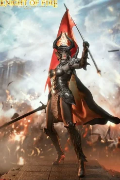 TBLeague - Knight of Fire Black Version 1/6th Scale Action Figure