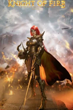 TBLeague - Knight of Fire Golden Version 1/6th Scale Action Figure