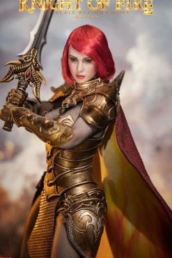 TBLeague - Knight of Fire Golden Version 1/6th Scale Action Figure