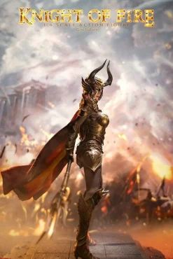 TBLeague - Knight of Fire Golden Version 1/6th Scale Action Figure