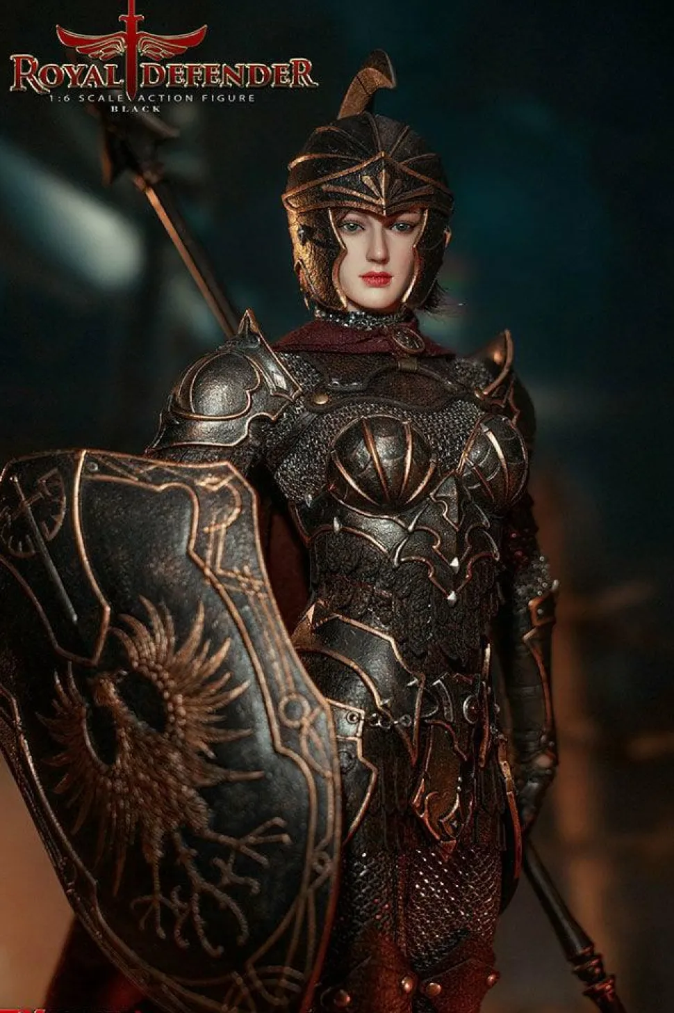 TBLeague - Royal Defender Black Version 1/6th Scale Action Figure
