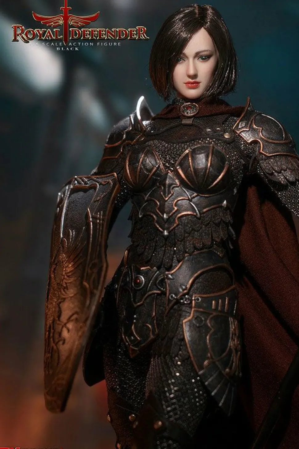 TBLeague - Royal Defender Black Version 1/6th Scale Action Figure