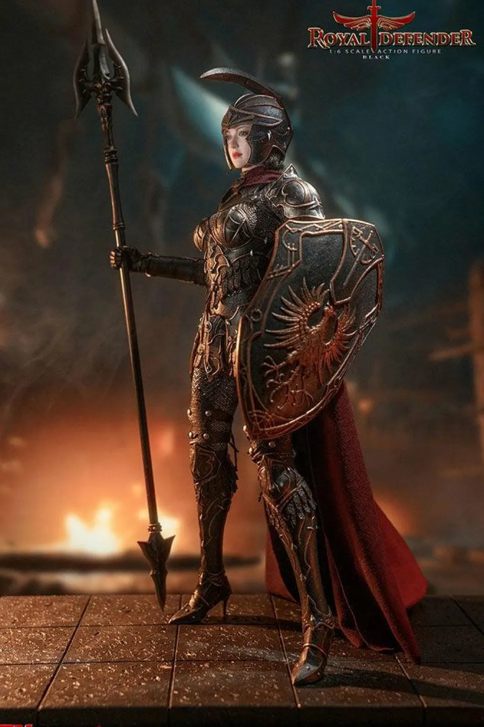 TBLeague - Royal Defender Black Version 1/6th Scale Action Figure