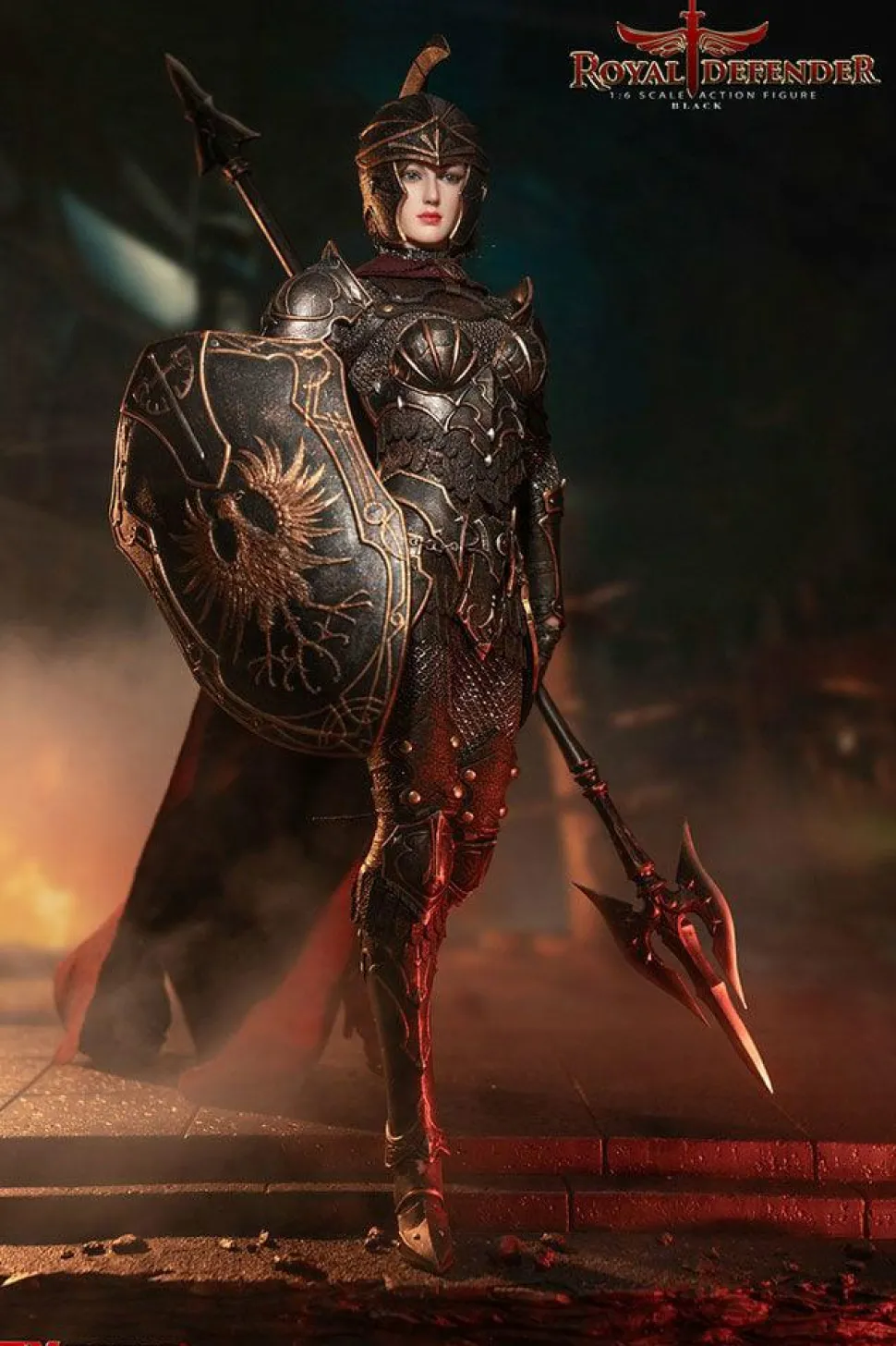 TBLeague - Royal Defender Black Version 1/6th Scale Action Figure