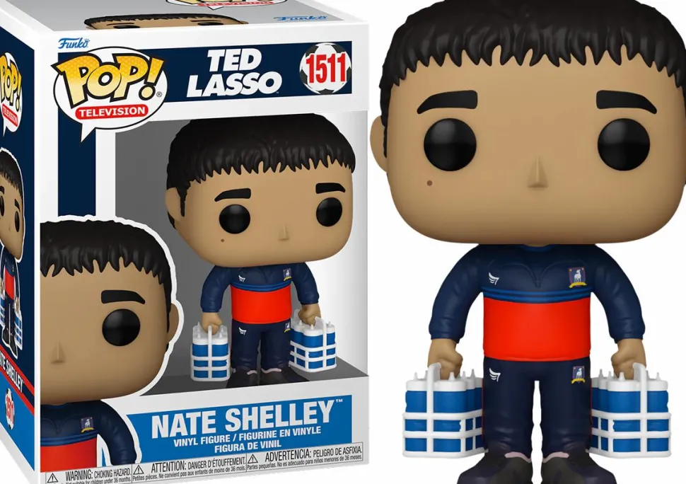 Ted Lasso - Nate Shelley (with Water) Pop! Vinyl Figure