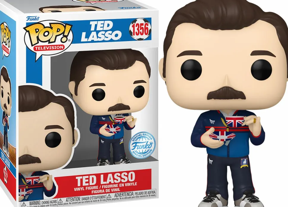 Ted Lasso - Ted Lasso with Teacup Pop! Vinyl Figure
