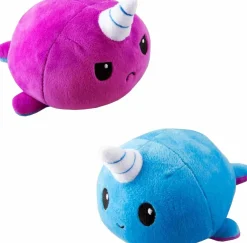 Tee Turtle - Narwhal Purple/Blue Reversible Plushie