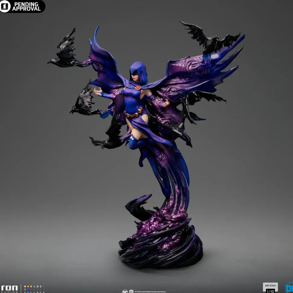 Teen Titans - Raven Deluxe 1/10th Scale Statue