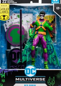 Teen Titans - Red Robin (The New 52) Jokerized DC Multiverse Gold Label 7" Scale Action Figure